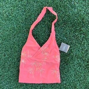 Tea Collection Printed Tankini Top Size 4